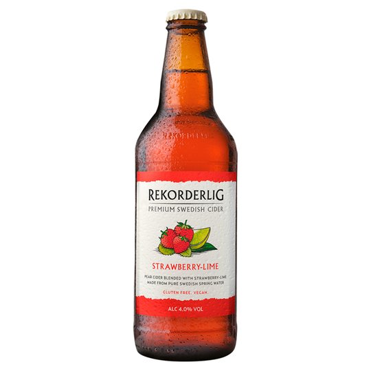 1 Bottle Strawberry & lime Cider - 330 Calories 1 Bottle Strawberry & lime Cider - 330 Calories